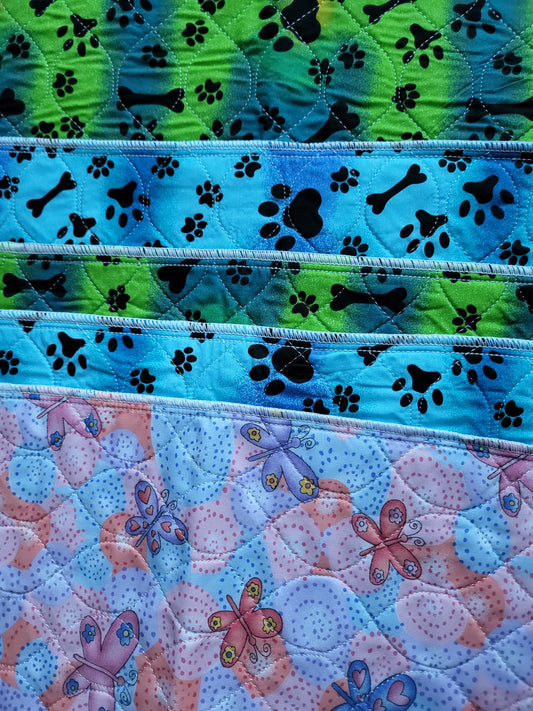 Clearance 5pk  24x36 "less than Perfect" asstd print Washable Puppy Pad